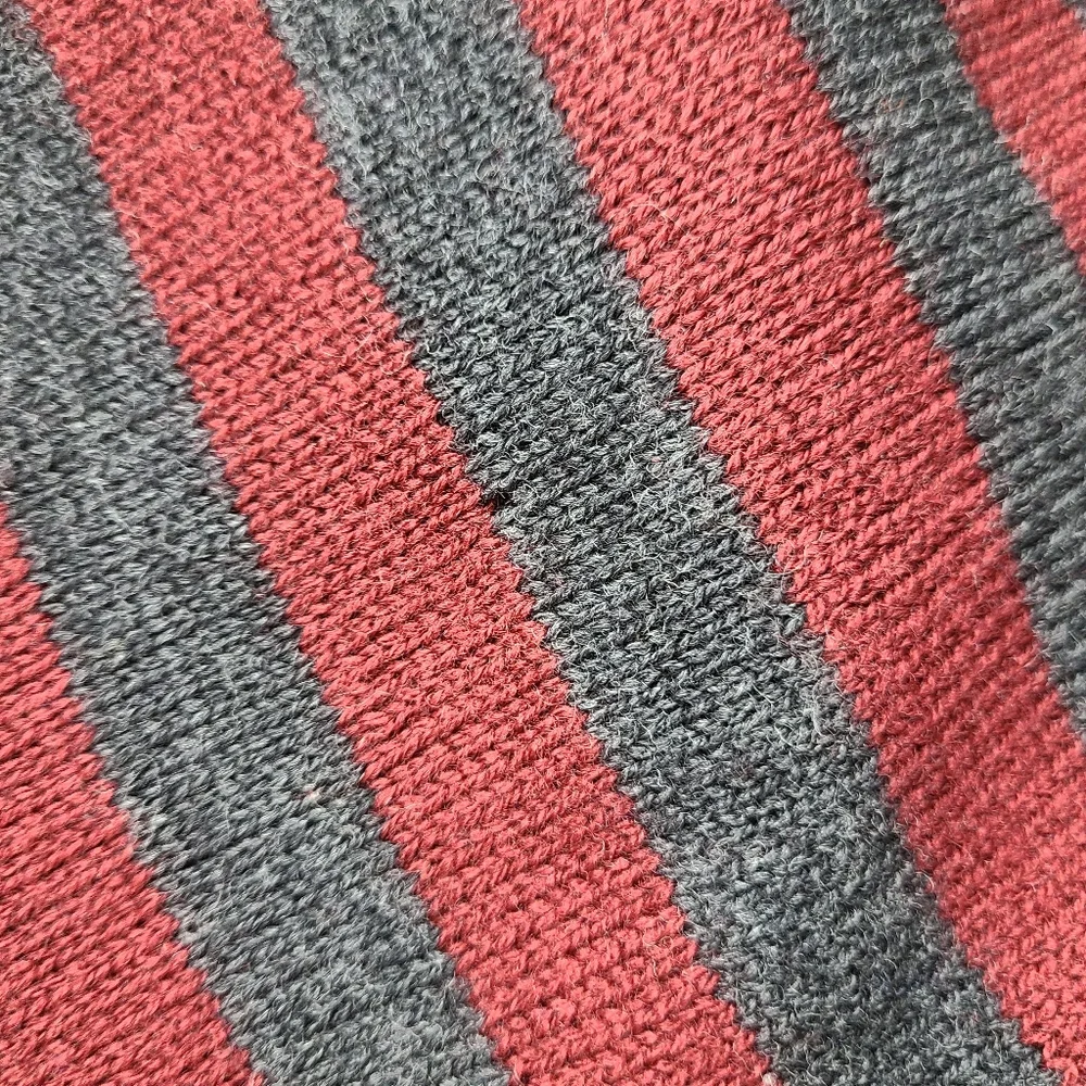 NWT Y-3 Yohji Yamamoto x Adidas Striped Alpaca Wool Blend Scarf